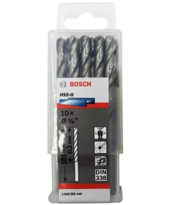 Broca Metal HSS-G X10U 6.4mm 1/4″ Bosch