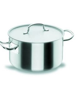 Cacerola alta Chef inox con tapa de Lacor