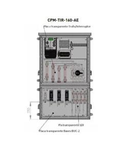 CPM-TIR-160-AE TRIFÁSICA CON MEDIDA INDIRECTA 1285X786X340 REPARTO DE RED (50 < P ≤100 kW)