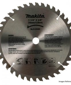 Disco Sierra Aluminio 305mm (12″) x 25.4mm x 80 dientes Makita D-73156