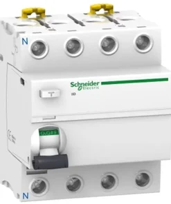 INTERRUPTOR DIFERENCIAL IID 4P 100A 300mA TIPO AC A9R14491 SCHNEIDER