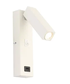 APLIQUE LECTOR LED 3W BASCULANTE BLANCO 3000K STYLO801-01-3K CONALUX