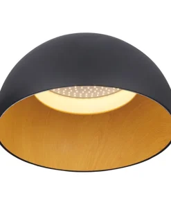 PLAFON LED DECORATIVO 40W 4000K NEGRO HELSINKI180/N-4K CONALUX