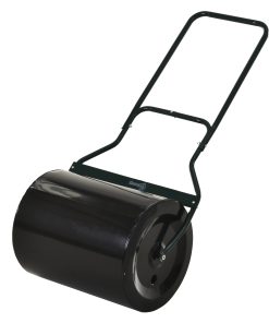 Outsunny Apisonadora de Césped para Jardín Rodillo para Césped con Capacidad de 60L Rellenable con Arena o Agua Diámetro de 50cm