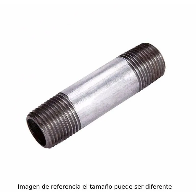 NIPLE GALV. 1/2 x 4″