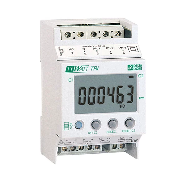 INDICADOR DE CONSUMO TYWATT-30 6110002 DELTA DORE