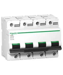 INTERRUPTOR AUTOMÁTICO MAGNETOTERMICO C120 4P 63A CURVA C A9N18371 SCHNEIDER