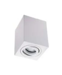LUMINARIA DECORATIVO CUADRADO GU10/MR16 BLANCO MATE 4208-01 CONALUX