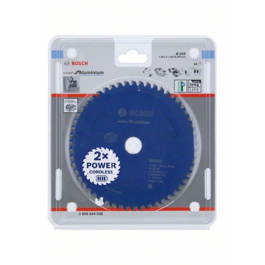 Expert Aluminium 160x20x1.8/1.3x54D:CL