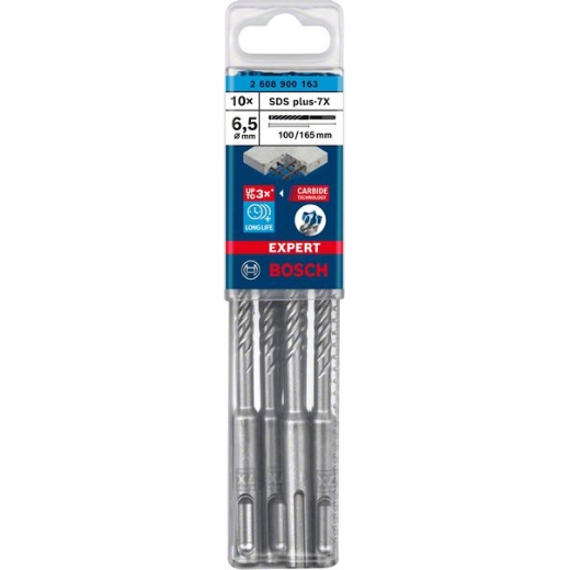 EXPERT SDS plus-7x: 6,5x100x165:10uds