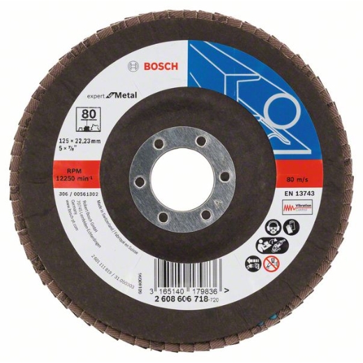 Láminas Expert Metal:125mm cónico FV G80