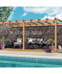 Pérgola de Madera Laminada Adosada – PALMA