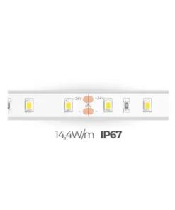 TIRAS DE LED MONOCOLOR ELITE LINE SMD2835 IP67 14,4W/M LT130 ILUMINIA