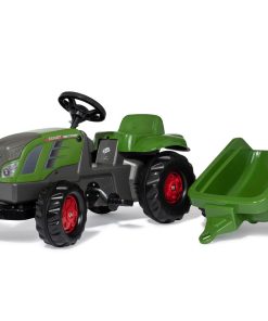 FENDT 516 VARIO CON REMOLQUE ROLLY KID TRACTOR A PEDALES ROLLY TOYS 013166