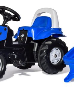 LANDINI CON REMOLQUE ROLLY KID TRACTOR A PEDALES ROLLY TOYS 011841