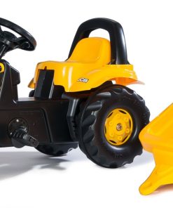 JCB CON REMOLQUE ROLLY KID TRACTOR A PEDALES ROLLY TOYS 012619