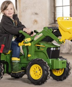 JOHN DEERE 7930 CON PALA ROLLY FARMTRAC PREMIUM TRACTOR A PEDALES ROLLY TOYS 710126