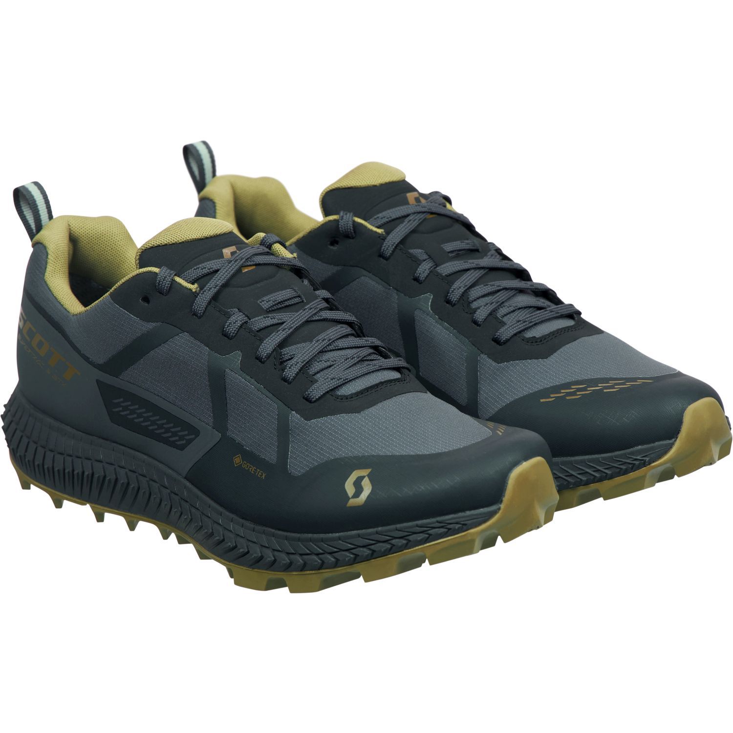 SUPERTRAC 3 GTX NEGRO / MOSTAZA GORE-TEX ZAPATILLAS RUNNING SCOTT 287821